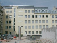 Büroteil mit Fortluftkamin