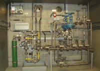 Ammoniakversorgung zur Entstickung der BHKW-Abgase