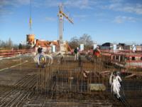 Ständige Druckprüfung der Bauteilaktivierung vor, während und nach der Betonage.